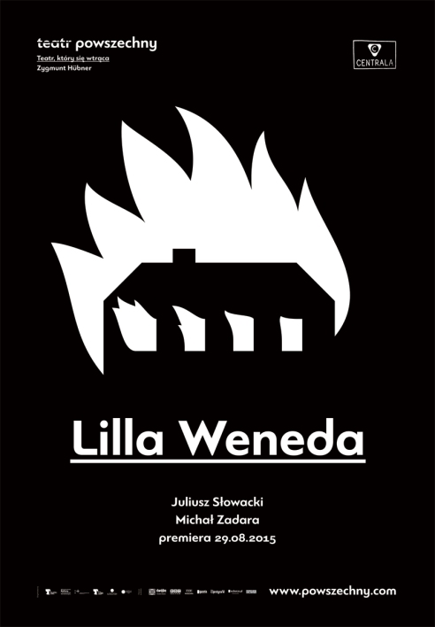 Lilla Weneda plakat B1, projekt Studio Homework